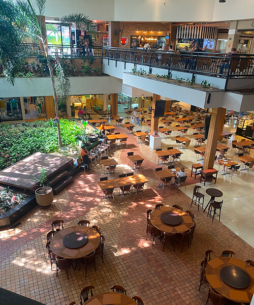 praca de alimentacao